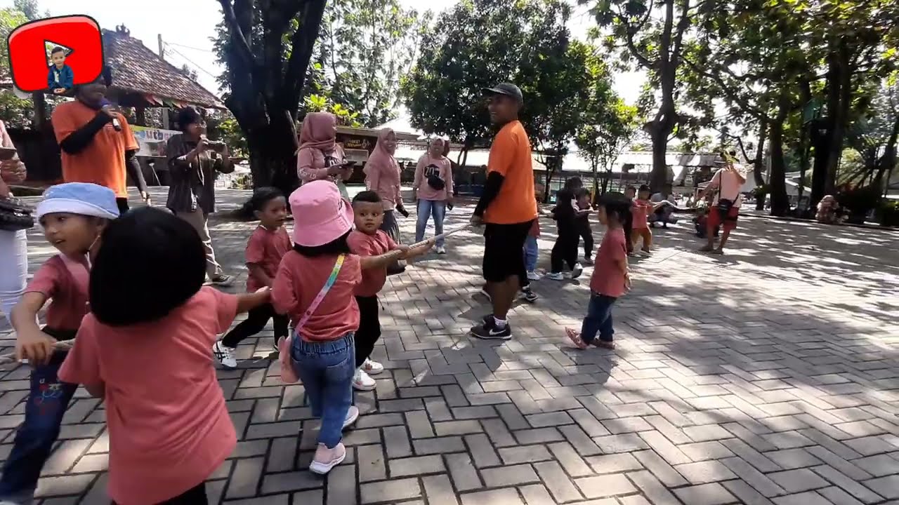 Outbound anak Paud - Lagu Anak Ceria Selalu Riang Gembira