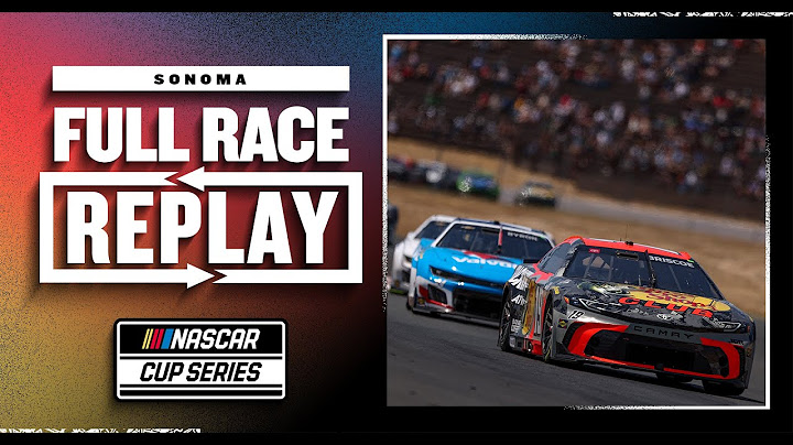 2025 NASCAR Cup Series Full Race: Toyota / Save Mart 350 | Sonoma Raceway