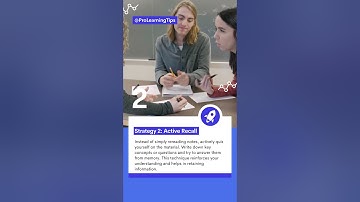 Master Your Study: 5 Proven Strategies for Effective Learning & Retention #studytips  #studying