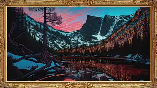Rocky Mountain Frame TV Art Colorado Wallpaper Ultra HD Screensaver Digital Display Nature Slideshow