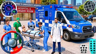 City Ambulance Rescue 911 - US Emergency Ambulance Driving Game 2026 - New Version Android Gameplay screenshot 1