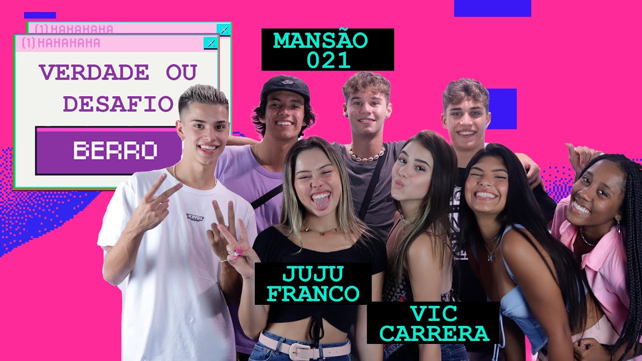 Pessoa mais FAMOSA que BEIJOU, DECLARAÇÃO e mais! MANSÃO 021 invade o BERRO para VERDADE OU DESAFIO!