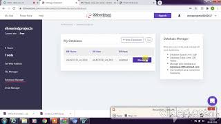 IOT _database,MYSQL,PHP  using 000webhost.com @ Shree industrial Projects Guide