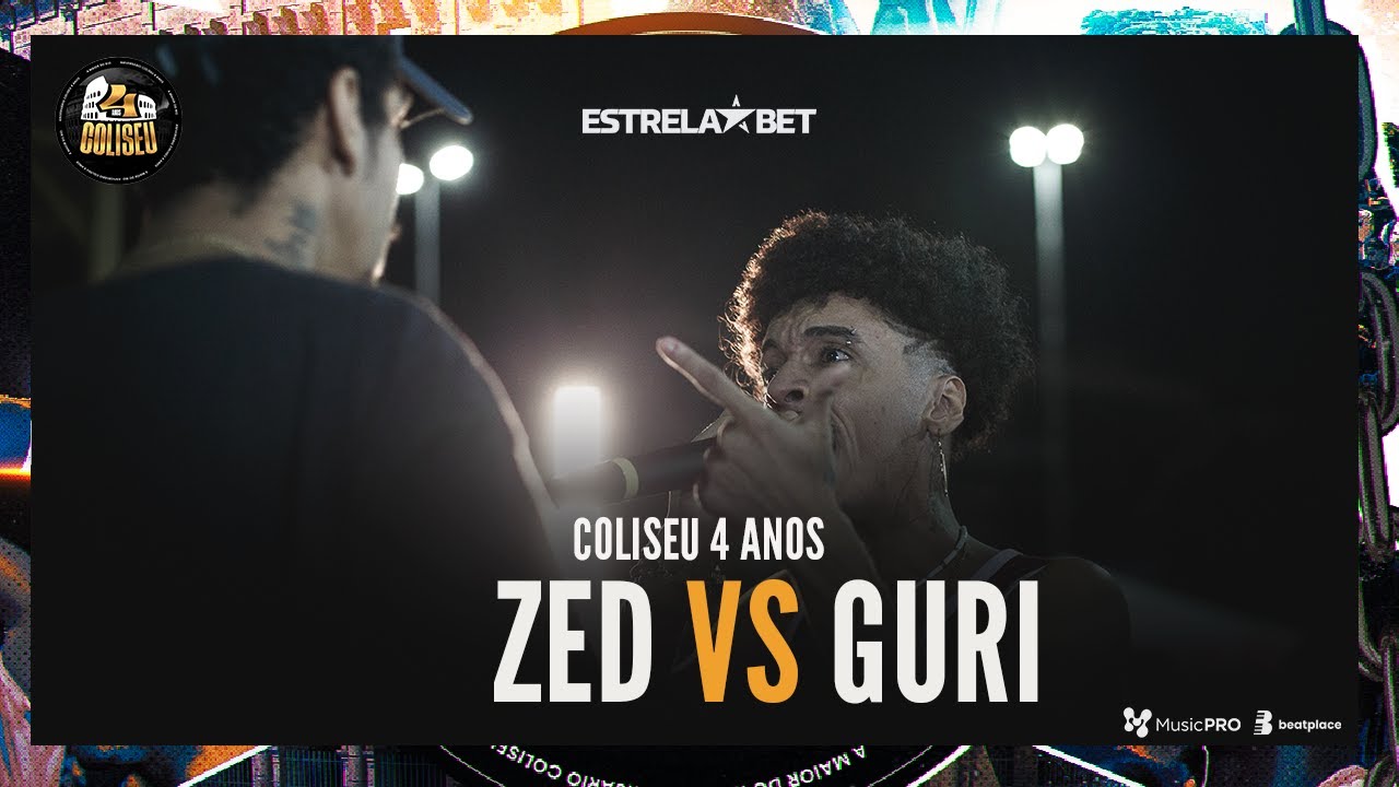 (MELHOR DA NOITE 🔥🔥) GURI (SP) X ZED - 2° FASE - BATALHA DO COLISEU - COLISEU 4 ANOS