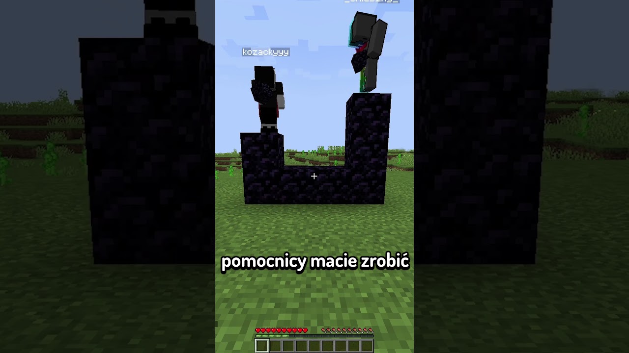 MINECRAFT ALE KONTROLUJECIE GRACZY