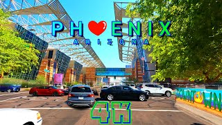 Phoenix Drive on a Sunny Day Part 2/4, Arizona USA 4K - UHD