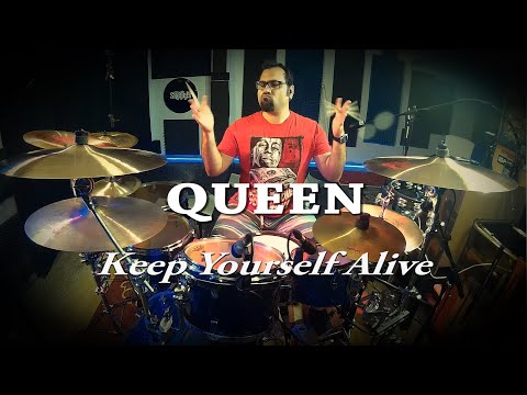 Queen - Keep Yourself Alive Drum Cover