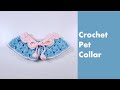 How To Crochet Pet Collar Crochet For Cat Dog 