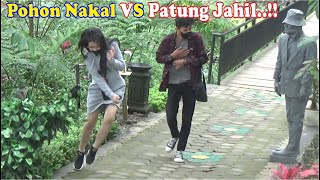 Statue prank VS Bushman Prank..!! Patung hidup dan manusia pohon