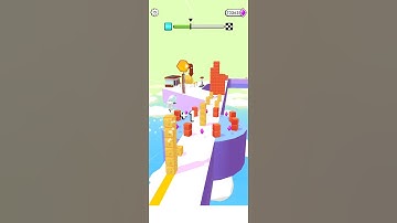 Cube surfer - Gameplay - level 104 (Android, ios)#shorts