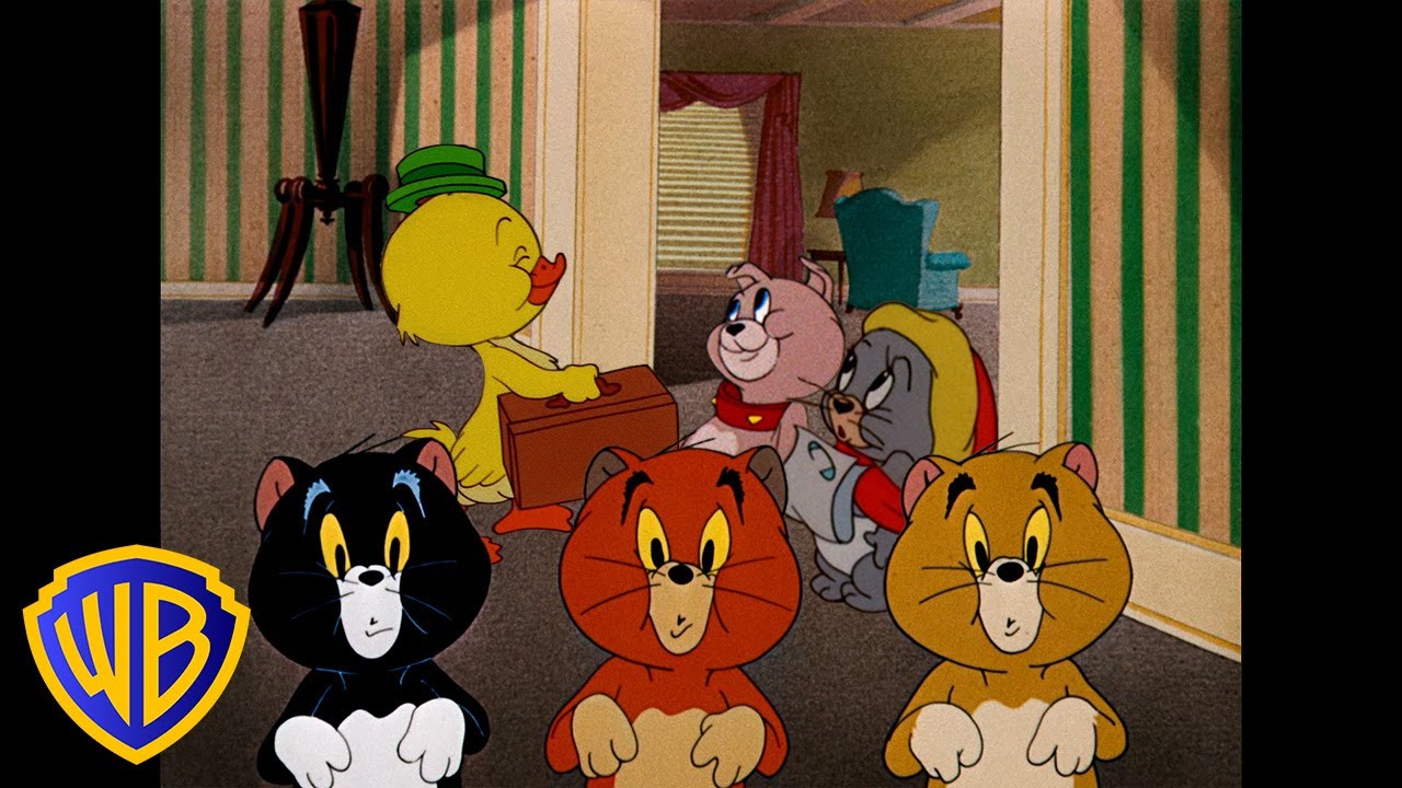 Tom et Jerry en Français 🇫🇷 | Les petits animaux mignons! 🐣🐱🐶 |  @WBKidsFrançais​