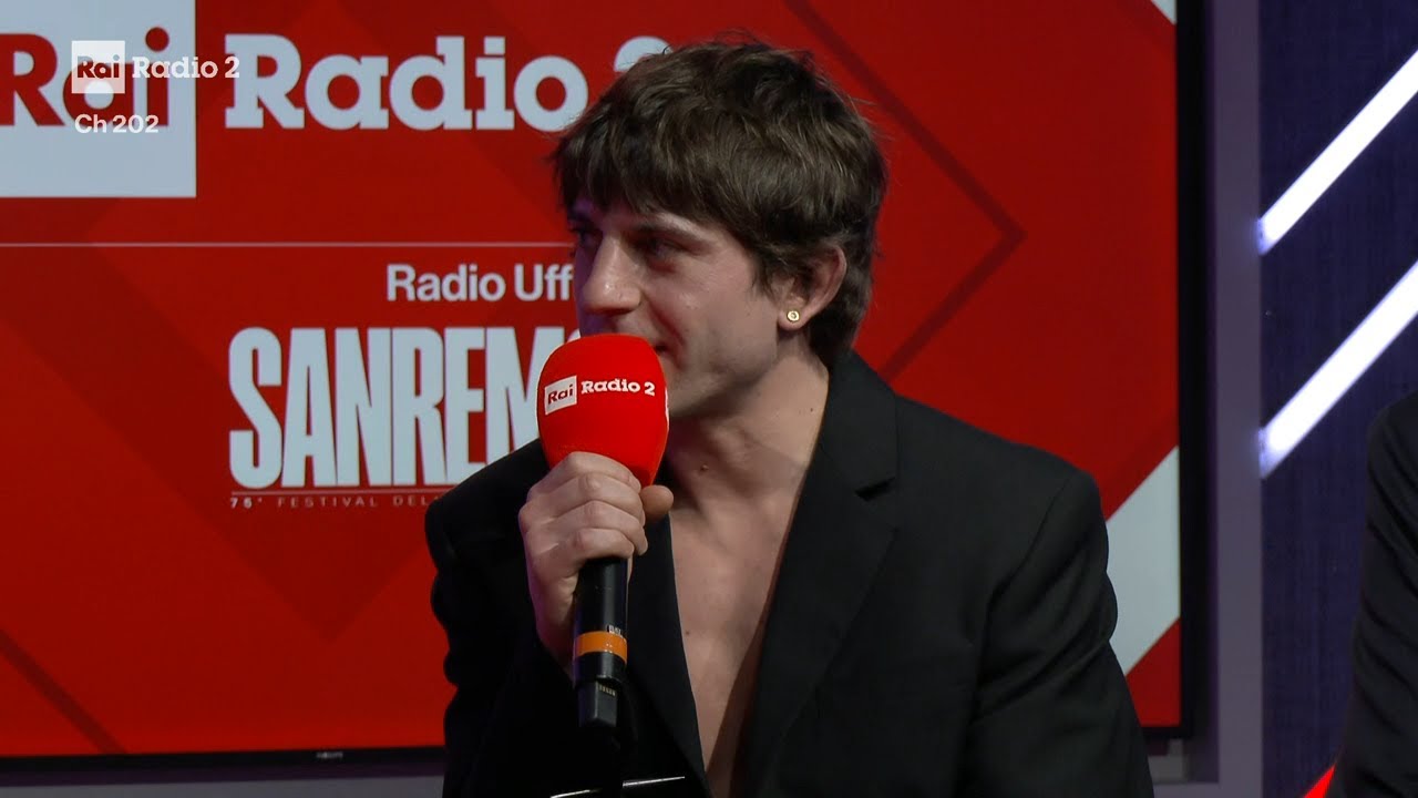 Intervista a Rkomi (Seconda Serata) - Radio 2 a Sanremo