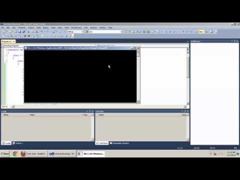 Sorting The Giving String By using Array Class Method in C#.NET Tamil