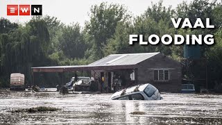 “It’s been a nightmare” - the Vaal sweeps away cars after bursting its banks during flooding