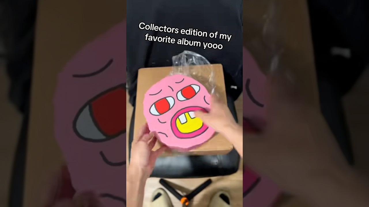 Tyler the creator album vinyl opening 🫨🤯 