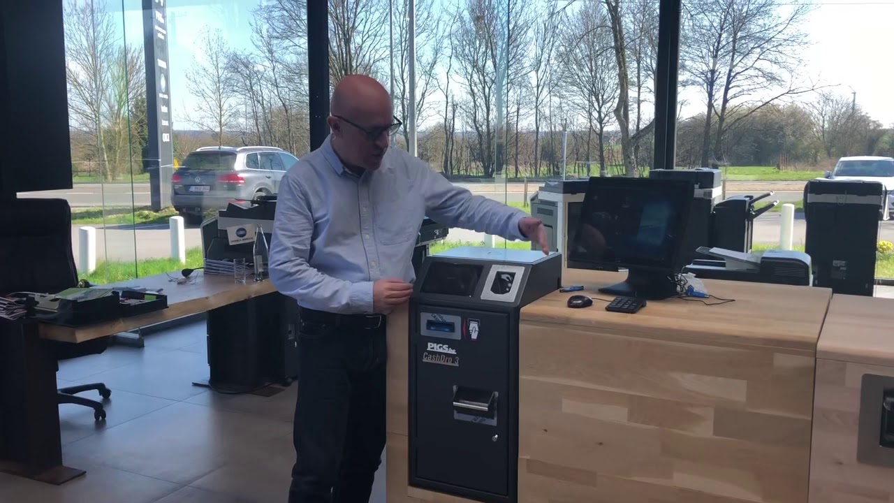 Présentation de la caisse automatique Cashdro 3