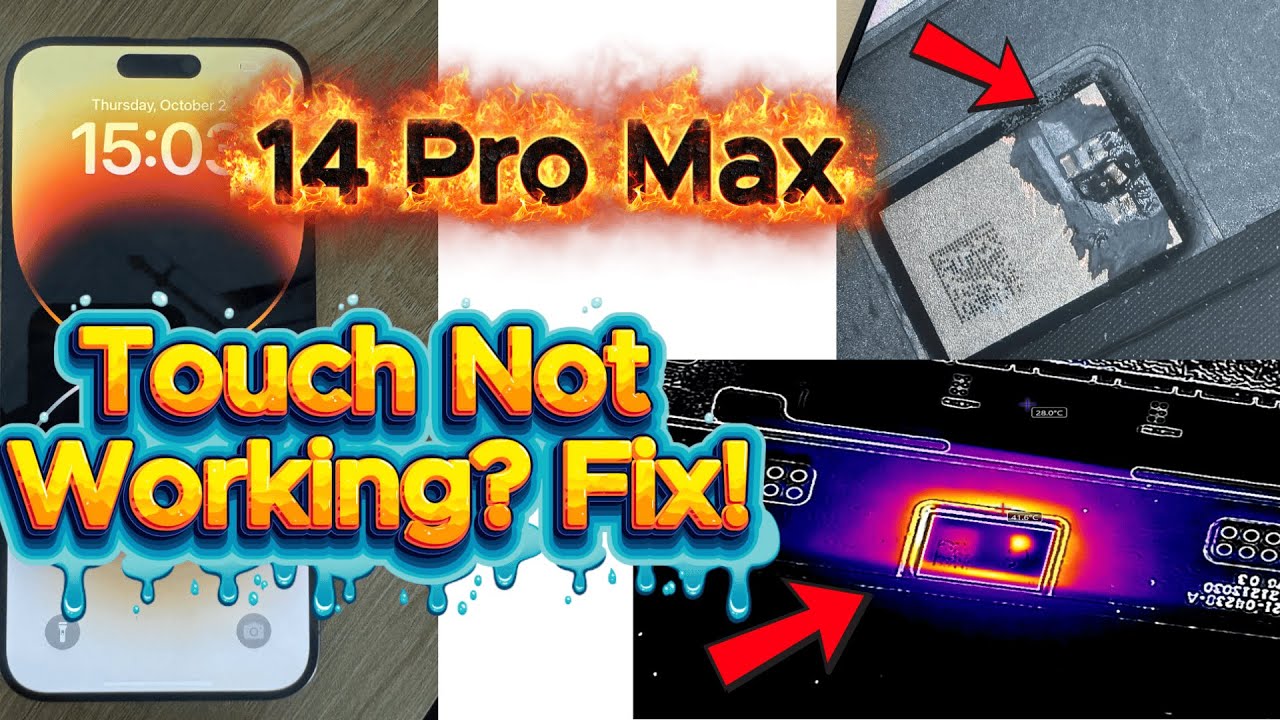 Fix iPhone 14 Pro Max Touch Not Working – Screen IC Repair Guide