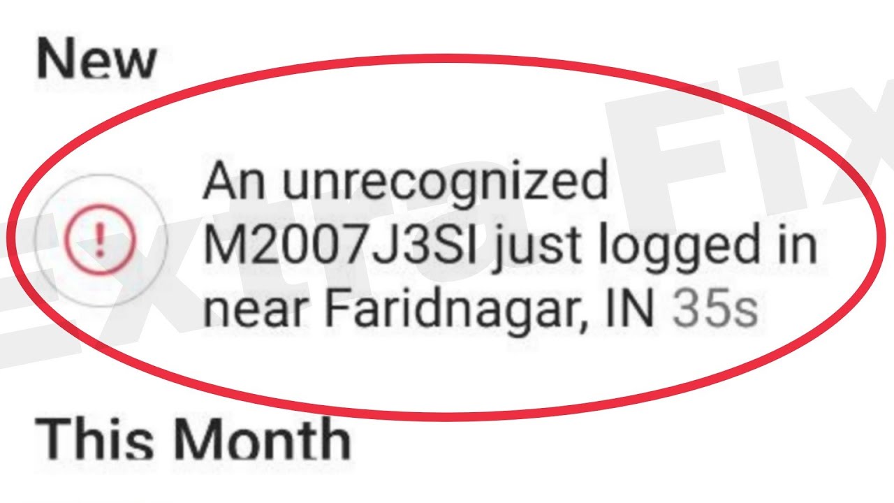 Instagram 100% Fix An unrecognized just logged in near Problem Solve