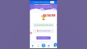 SPARROW NETWORK DAILY (21/12/25) QUIZ ANSWERS 🔥 SPARROW NETWORK QUIZ TODAY  !! #SparrowNetwork