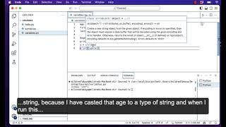 week 8 : Lesson 3 - Python Variables Wealth