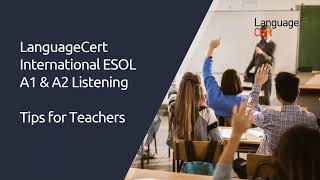 3. Preparing for IESOL A1 & A2 Listening