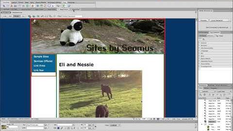 Creating links in dreamweaver.mp4