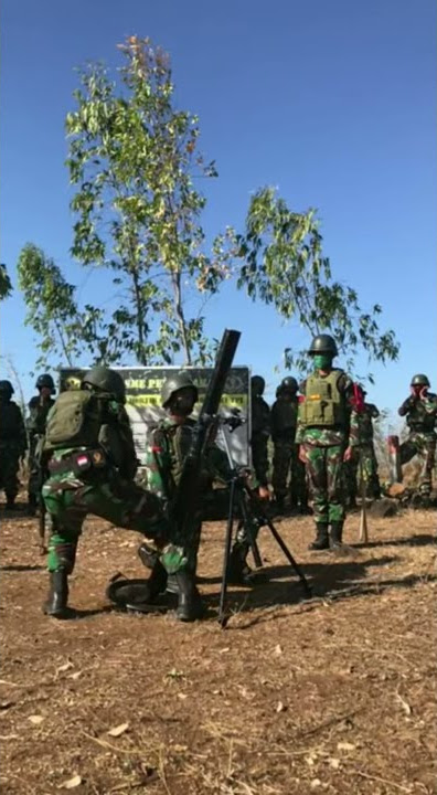 Status WhatsApp TNI Latihan Mortir