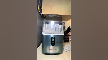 “❄️ Say goodbye to boring ice cubes! The ecozy Nugget Ice Maker is here to transform your drinks