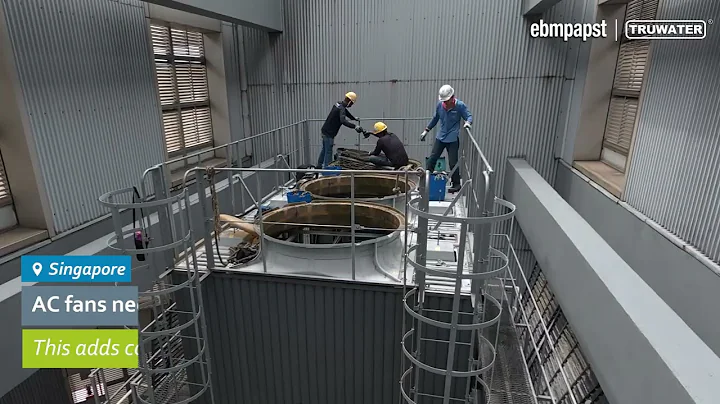 Optimizing Cooling Towers in a Mall with EC Fans | ebm-papst SEA