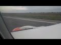 Взлет самолета SSJ-100 А/к Азимут из Аэропорта Астрахань
