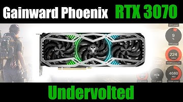 Gainward RTX 3070 Phoenix GS | Undervolted