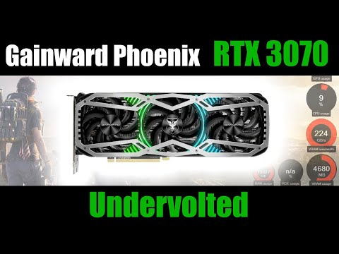 Gainward RTX 3070 Phoenix GS | Undervolted