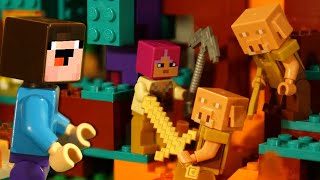 The Warper Forest and The First Adventure for LEGO NOOB MINECRAFT