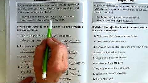 Benchmark Unit 5, Week 1 grammar