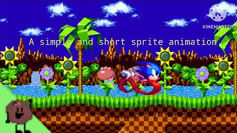 A Sonic Sprite Animation.