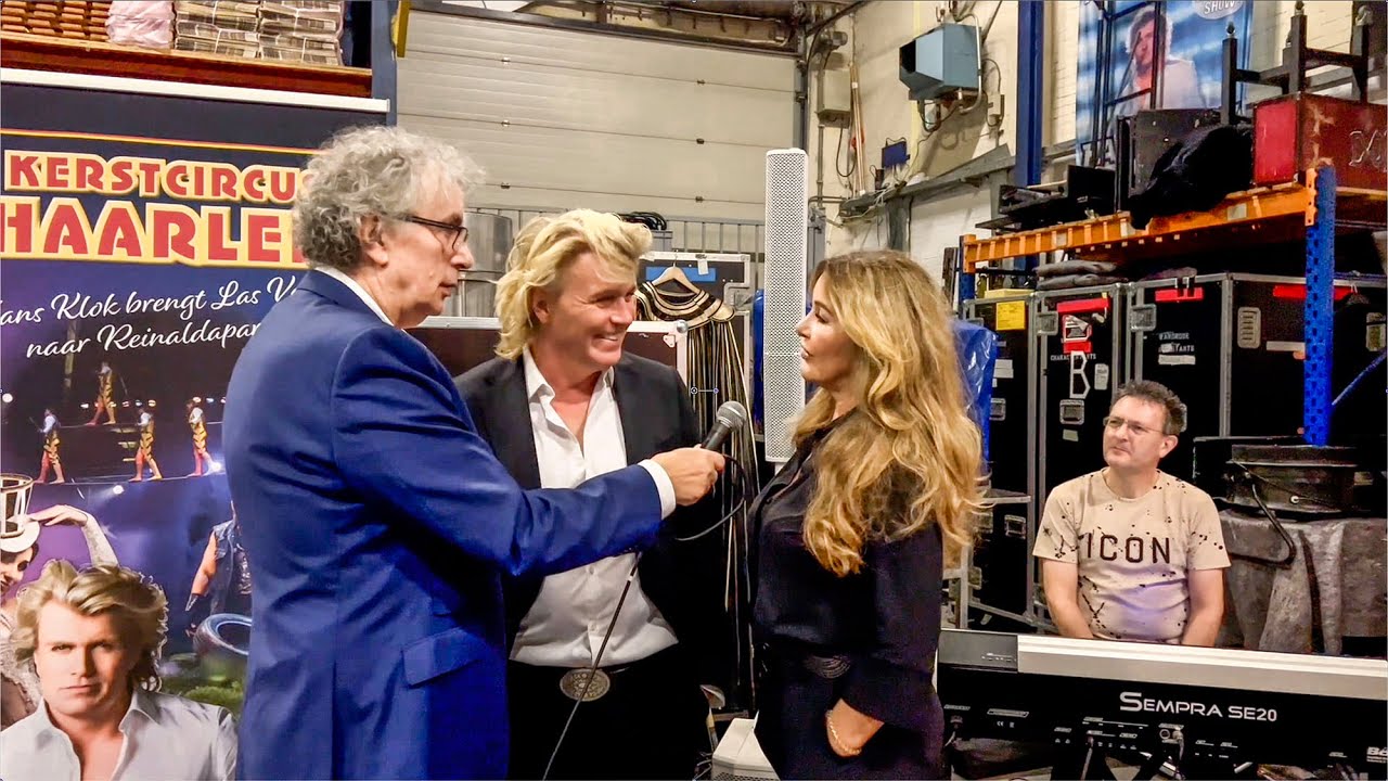 Interview 4 okt 22 Robert Vinkenborg met Hans Klok en zijn voormalig mede presentatrice Sittah Koene