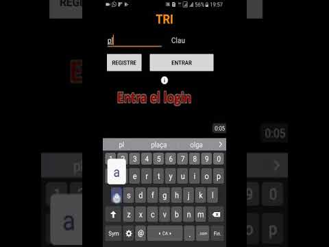 TRI - Tutorial - Registrar i Login