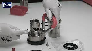 How to replace seals on 2" Smartflow dry break couplings | CEJN