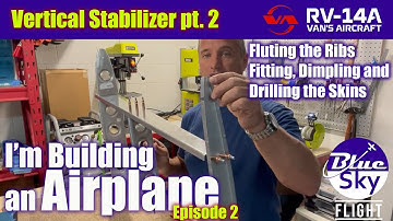 Verticale stabilisator pt2 | Het bouwen van een Vans RV 14 vliegtuig aflevering 2