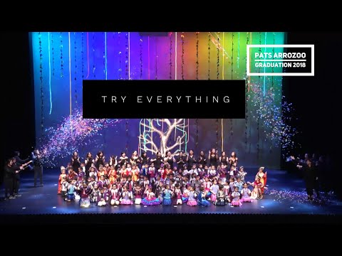 Pat’s schoolhouse Aroozoo graduation 2018 Try Everything
