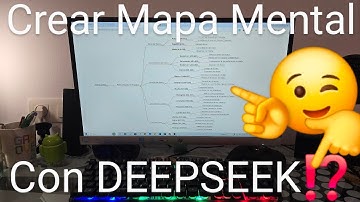 🧠👈📄 Como CREAR un MAPA MENTAL con DEEPSEEK FÁCIL y RÁPIDO