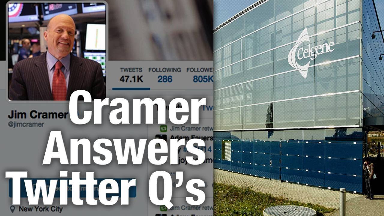 Jim Cramer Says Celgene Is a Buy at 3 or Below