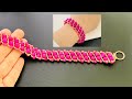 Valentine’s Day Spl Bracelet || How to Make Easy beaded bracelet