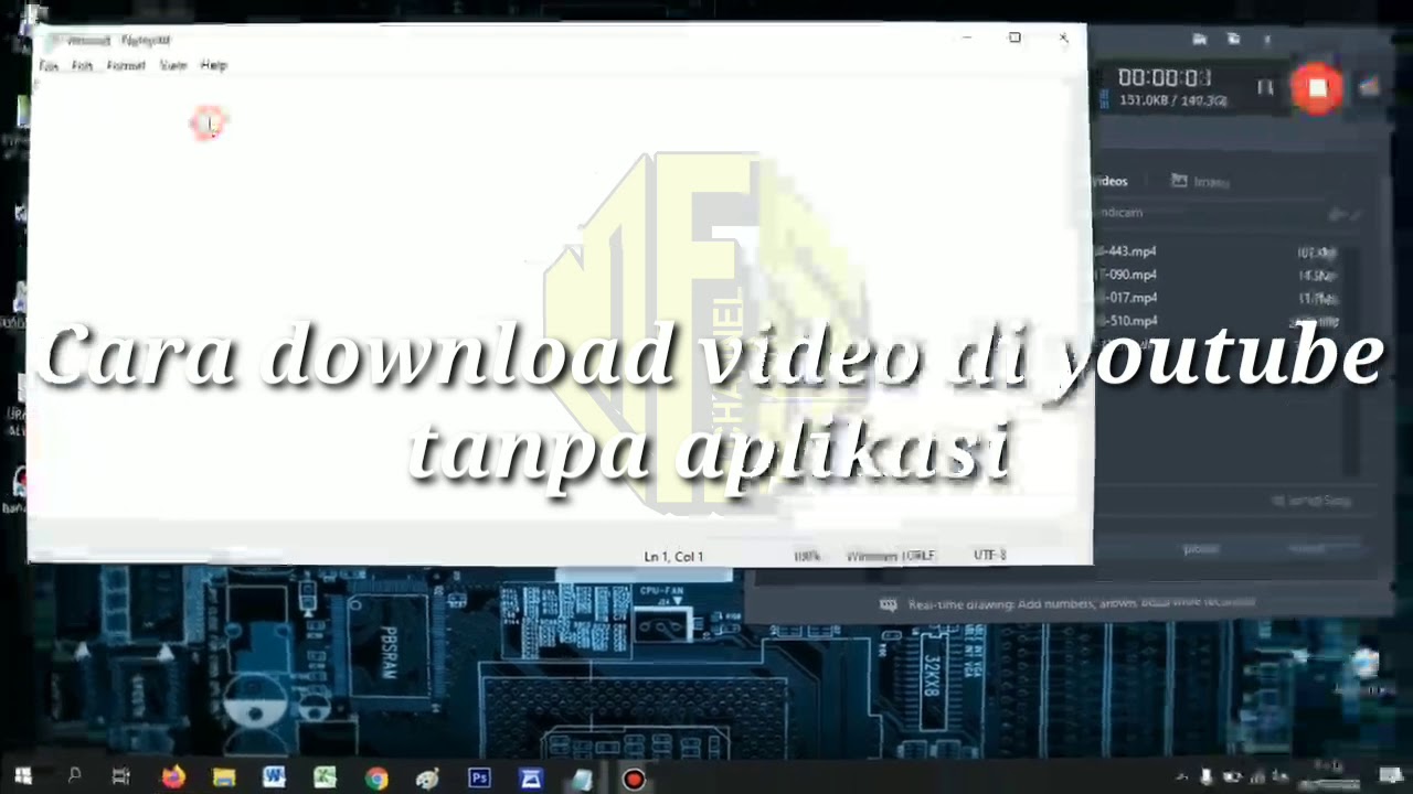 Cara download video youtube tanpa aplikasi - YouTube