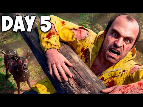 I Survived 100 DAYS in a Zombie Apocalypse in GTA 5!