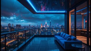 Cyberpunk Neon City Rain 🌃 Sci-Fi Lofi Beats for Coding &amp; Focus ☔