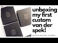CUSTOM VDS UNBOXING | My First Custom Van Der Spek Planner (Undyed)