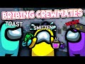 BRIBING THE CREWMATES | Among Us w/ DisguisedToast, Starsmitten, AriaSaki & Friends!