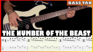 The Number Of The Beast - Iron Maiden | Bass Cover (+ Tab) | Dotti Brothers #basscover #bassplayer