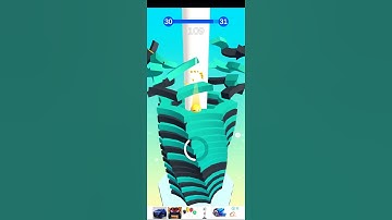 Stack ball | Level 30 | Gameplay Astar Adventures. #shorts #gameplay #walkthrough